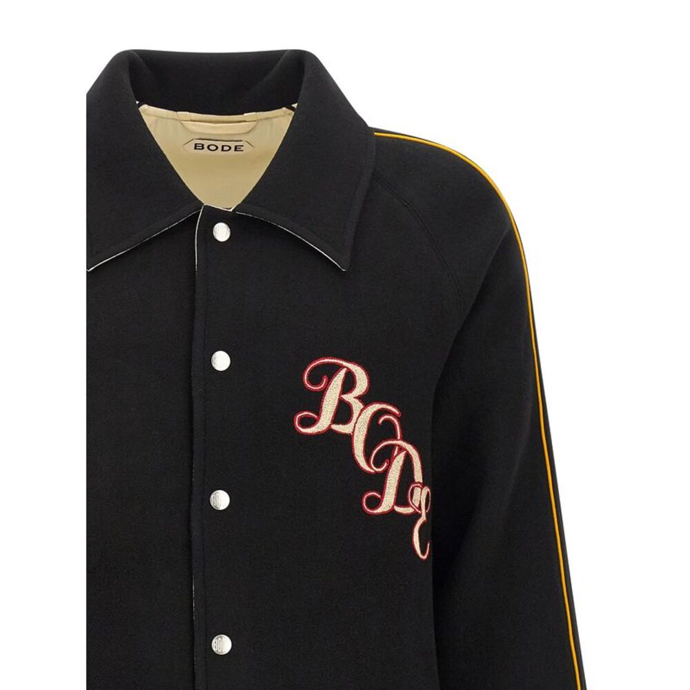 Bode Men's Monogram Snap Reversible Jacket - Picture 4 of 5